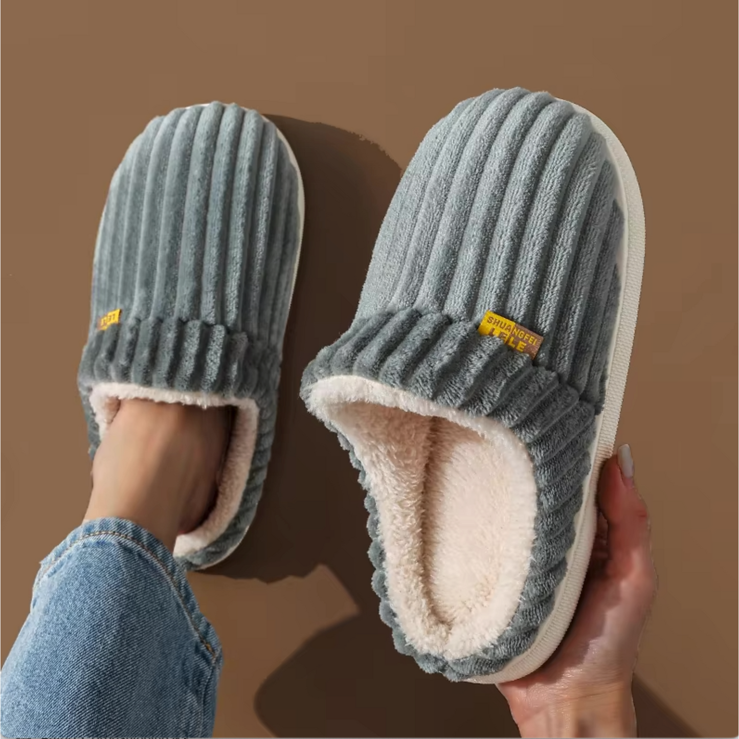 Plush Slippers