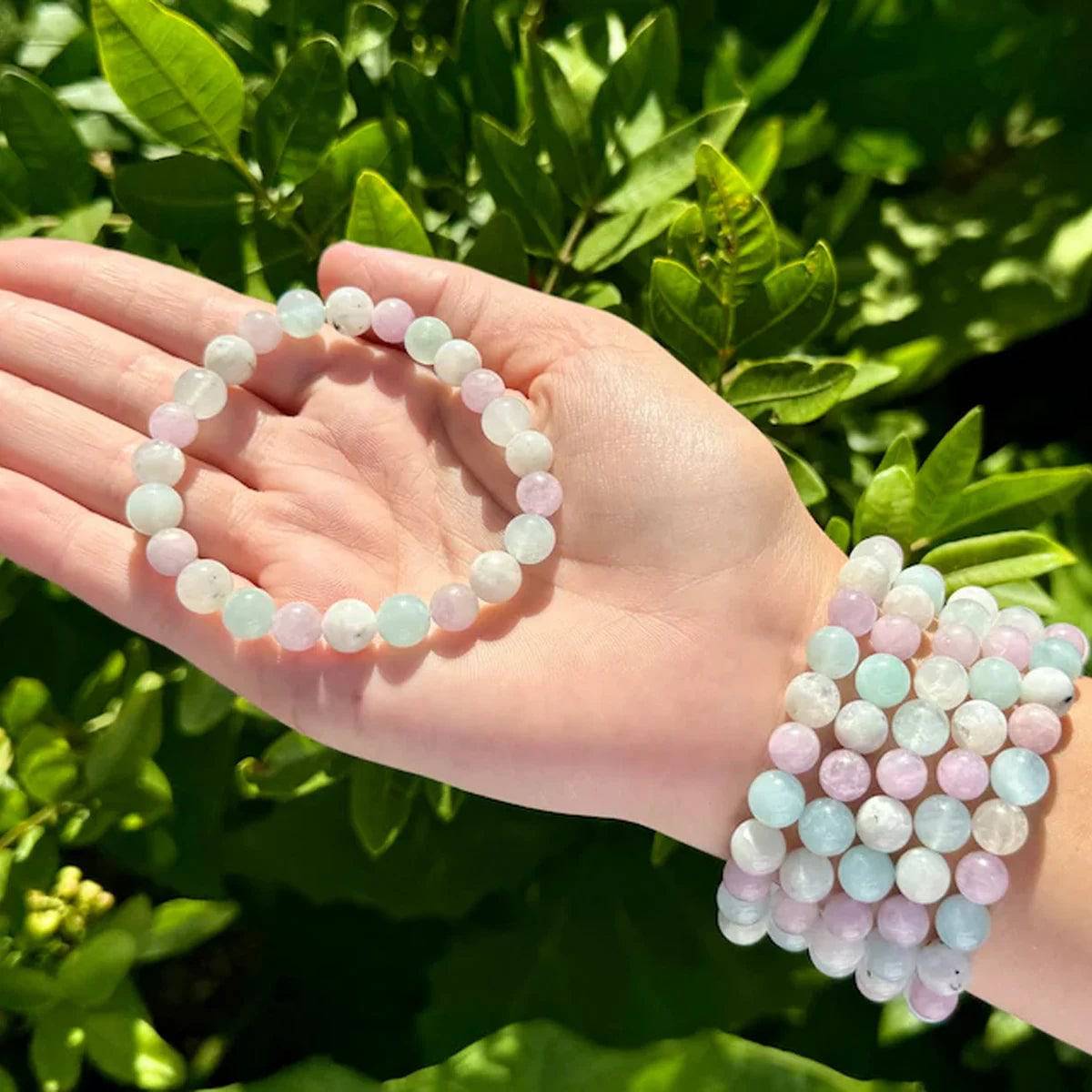 Bracelet de méditation en aigue-marine - Skanessence