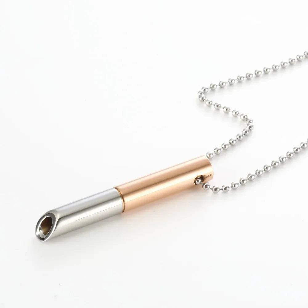 Collier de respiration en acier inoxydable - Skanessence