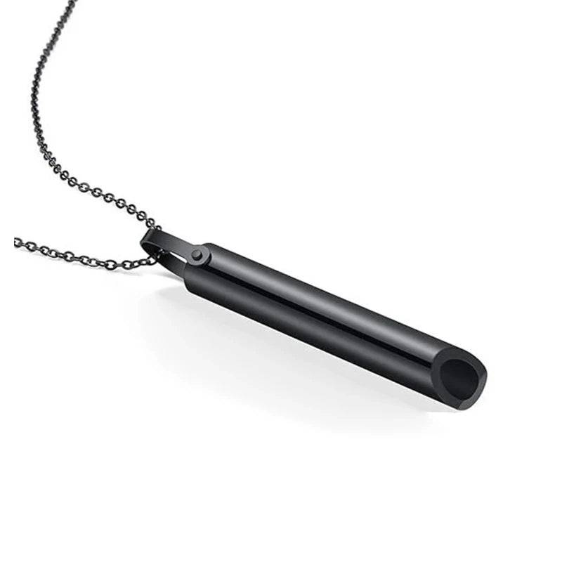 Collier de respiration en acier inoxydable - Skanessence