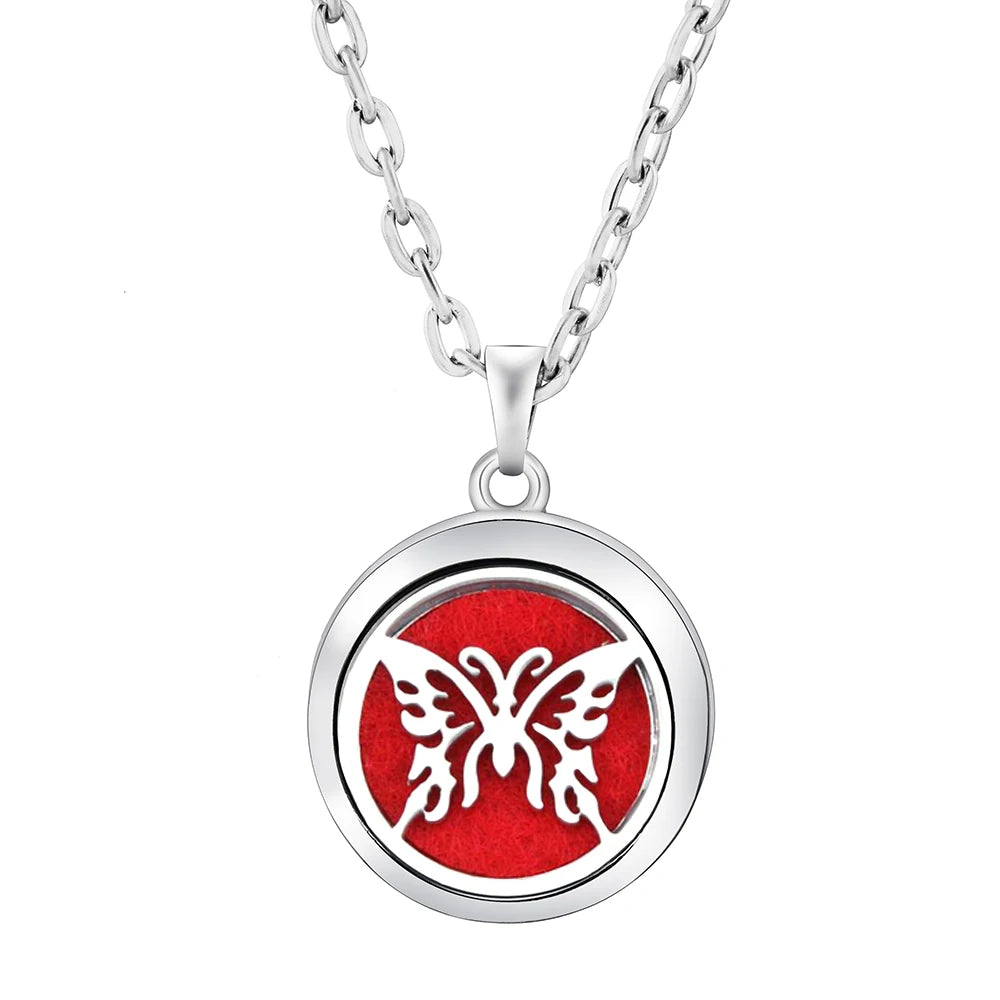 Collier en acier inoxydable avec pendentif - Skanessence