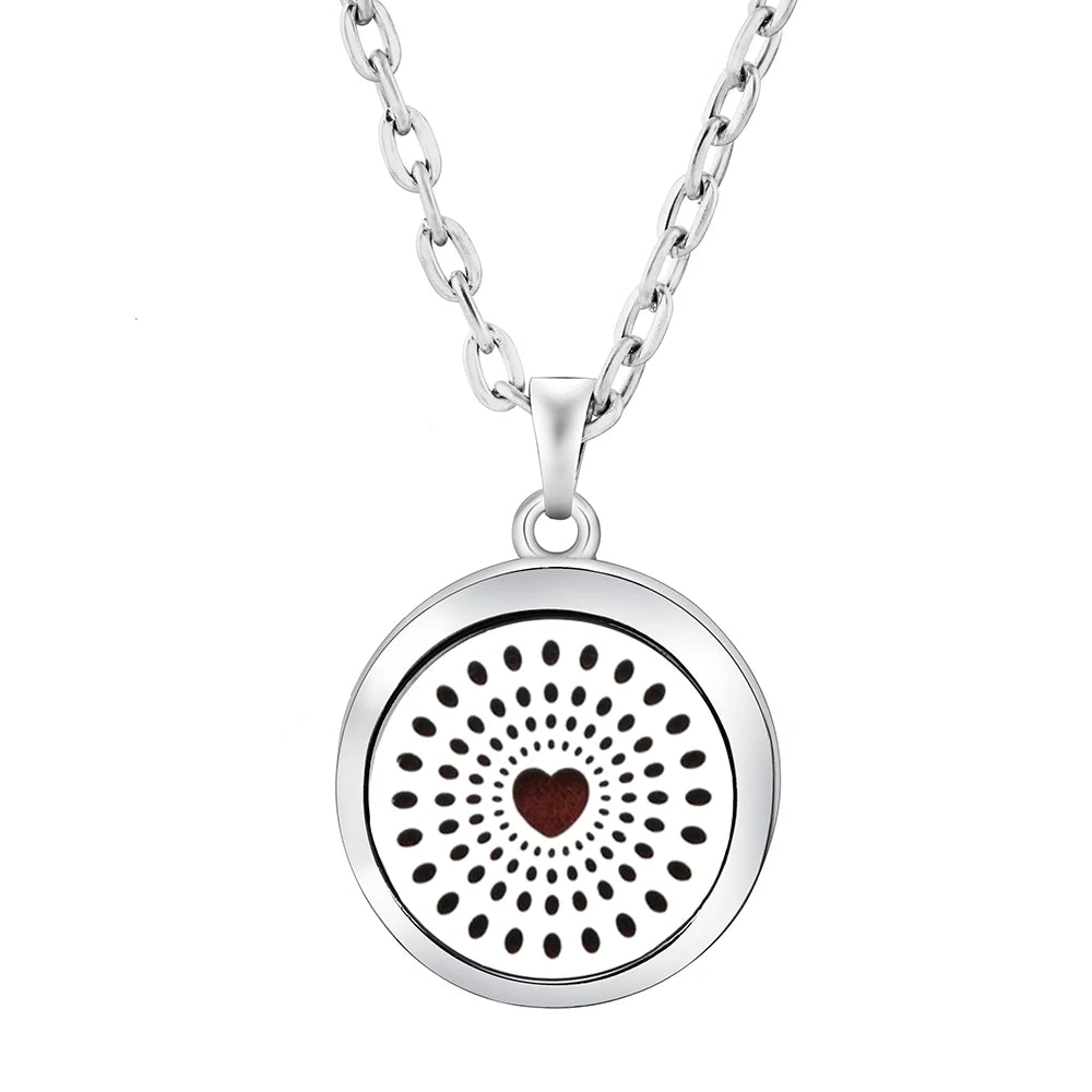 Collier en acier inoxydable avec pendentif - Skanessence