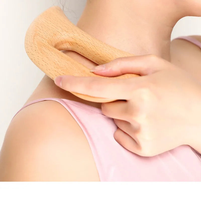 Outil Gua Sha en Bois - Skanessence