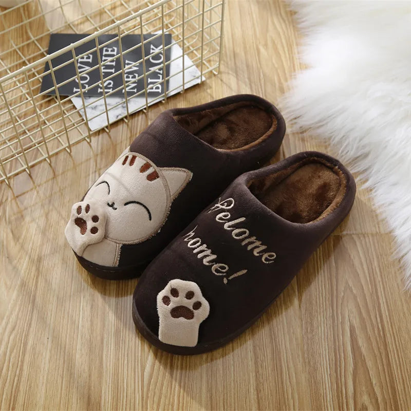 Chaussons Hiver - Mules en Peluche