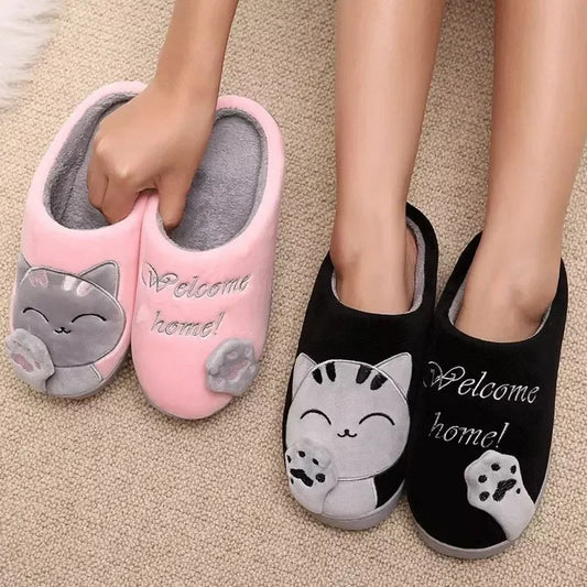 Chaussons Hiver - Mules en Peluche