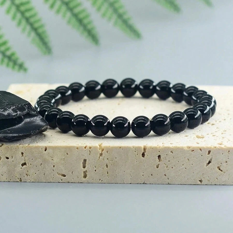 Bracelet en Onyx Naturel - Skanessence