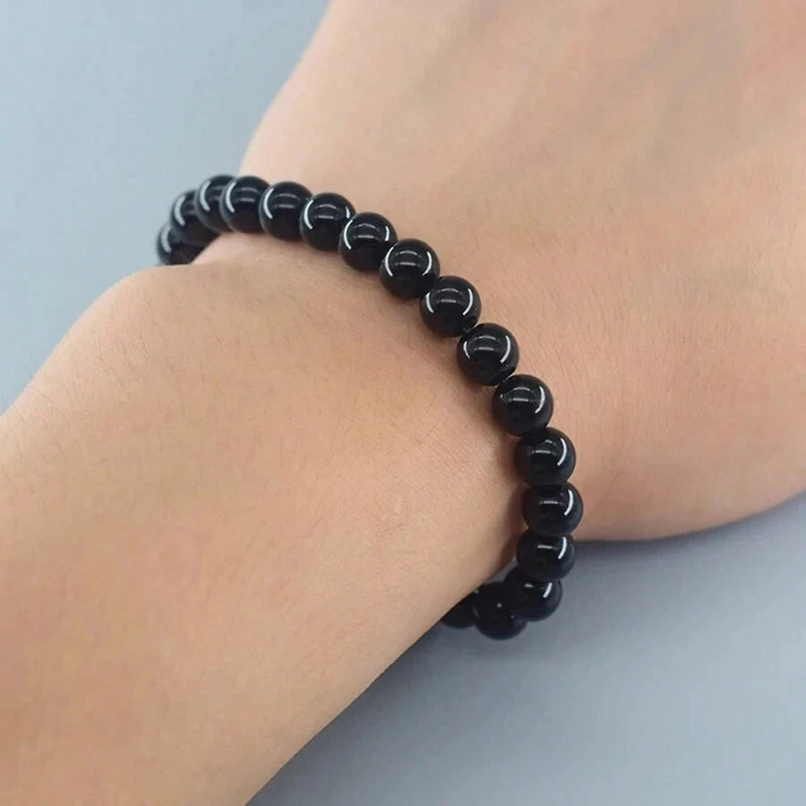 Bracelet en Onyx Naturel - Skanessence