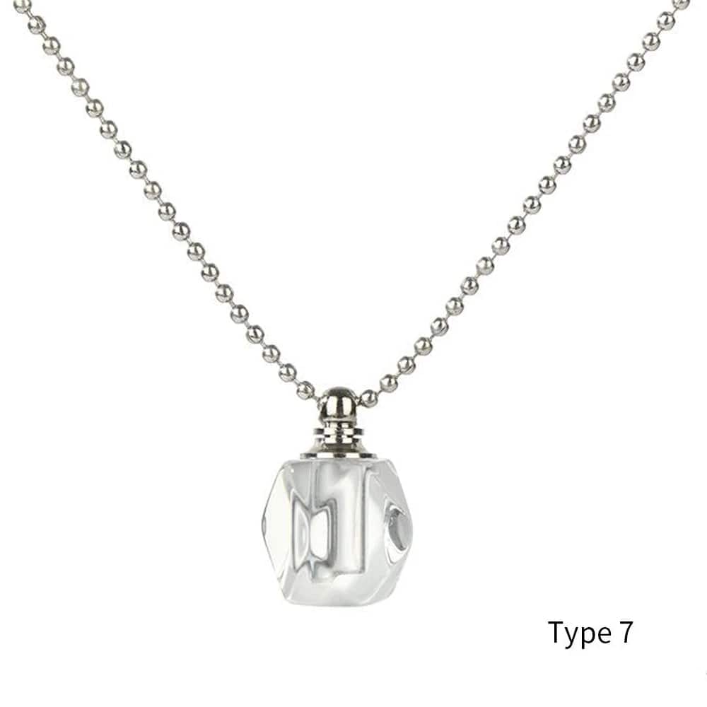 Collier pendentif bouteille de parfum - Skanessence