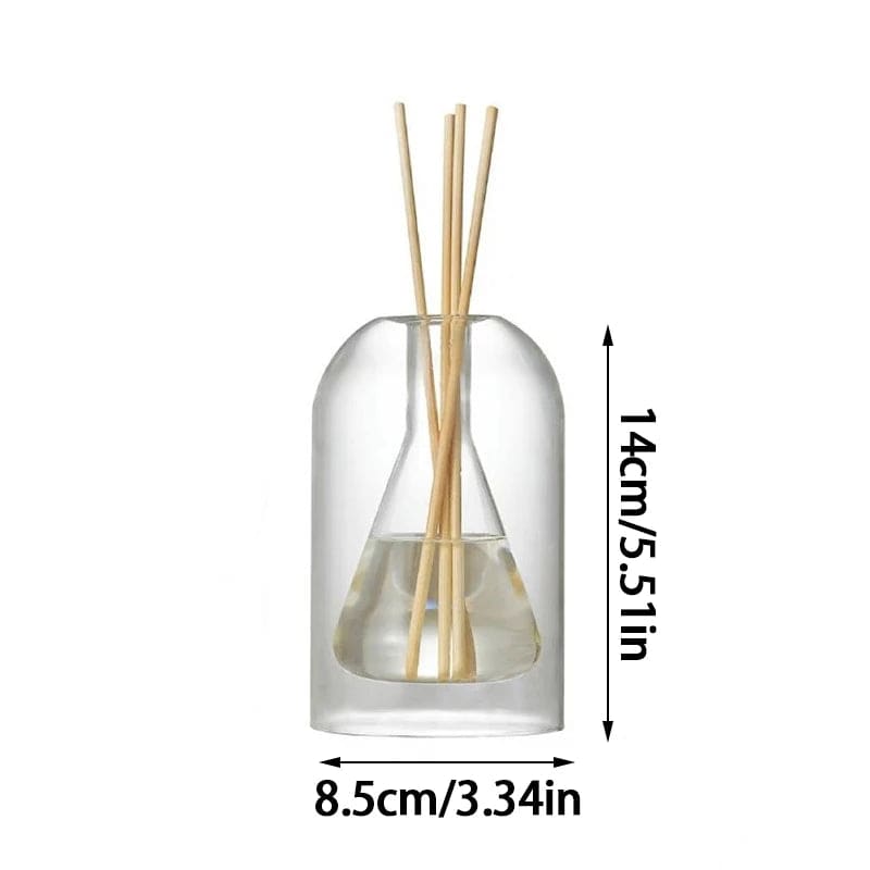 Diffuseur d'aromathérapie en verre transparent - Skanessence