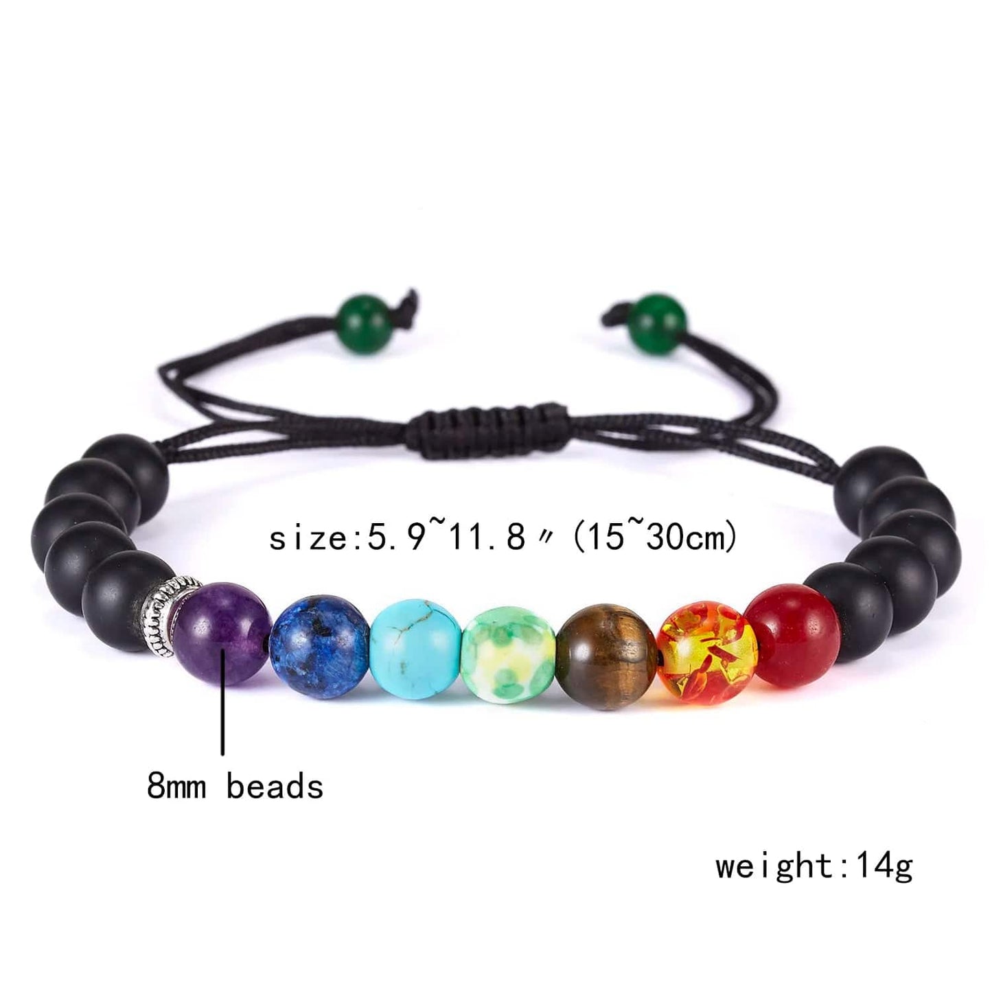 Bracelet pierres des 7 chakras - Skanessence