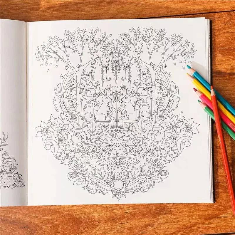 Livre de coloriage apaisant - Skanessence