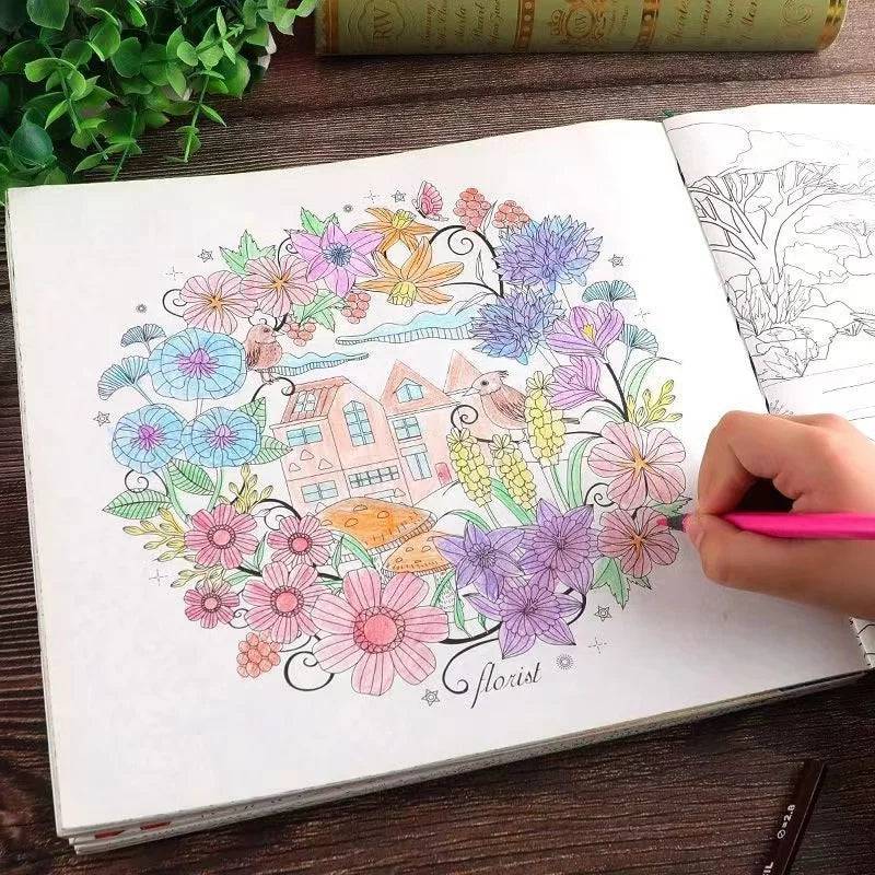 Livre de coloriage apaisant - Skanessence