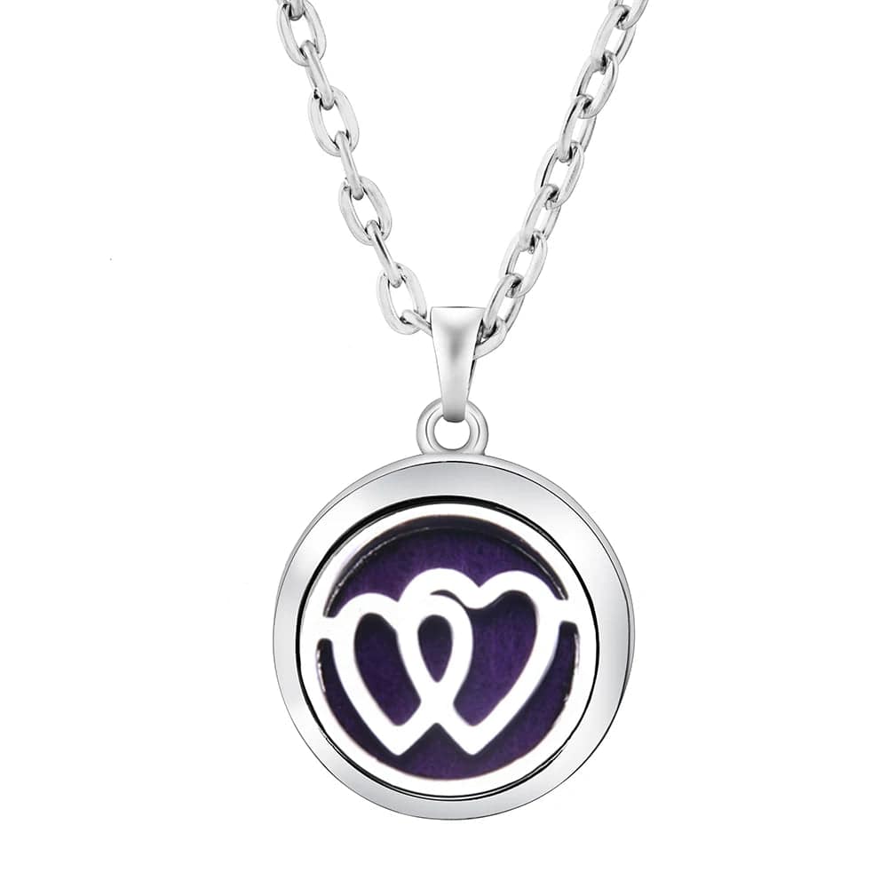 Collier en acier inoxydable avec pendentif - Skanessence