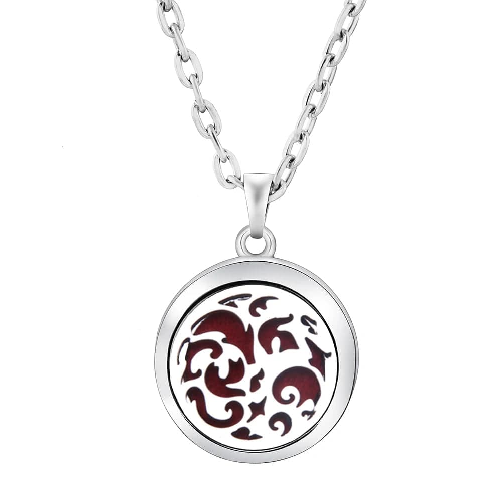 Collier en acier inoxydable avec pendentif - Skanessence