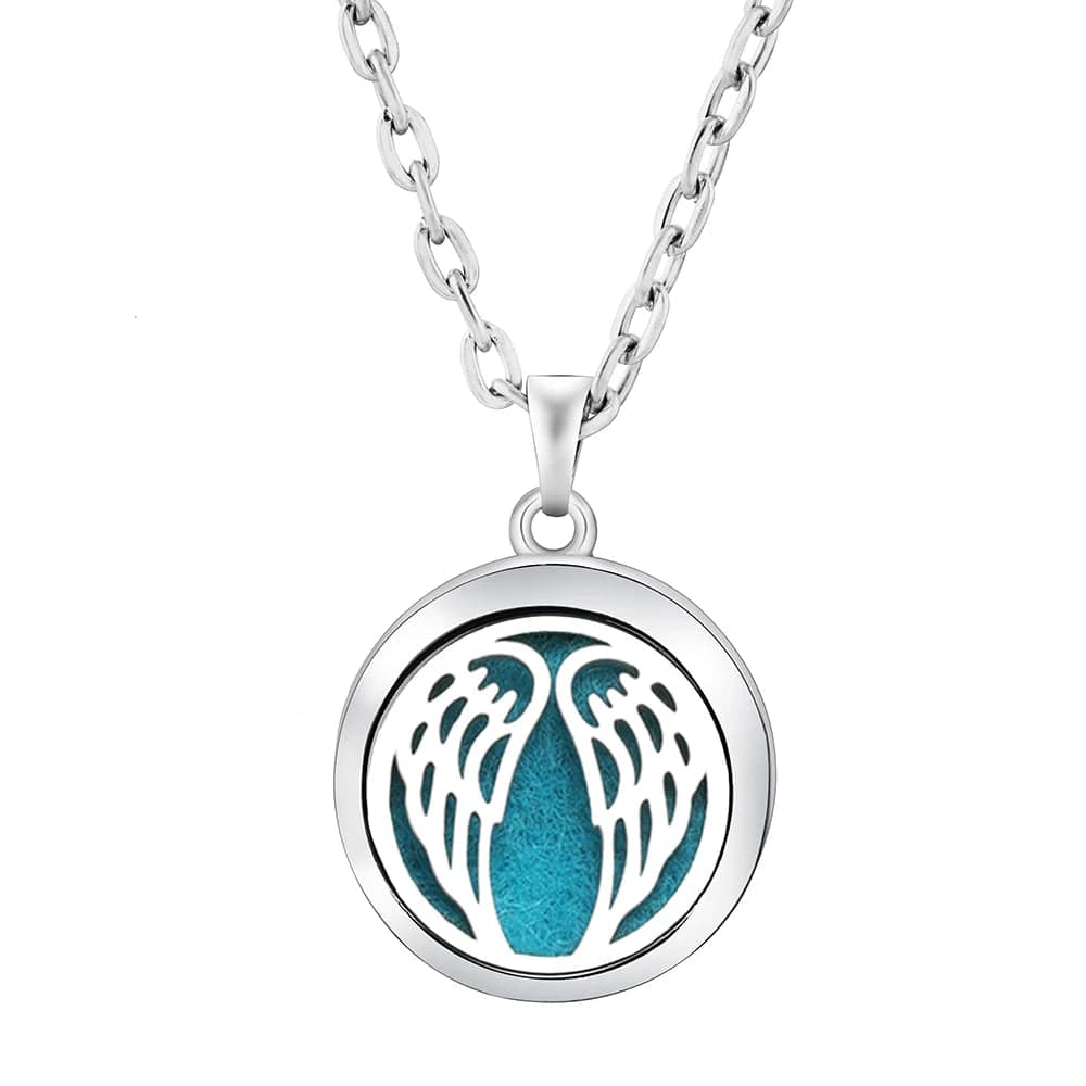 Collier en acier inoxydable avec pendentif - Skanessence