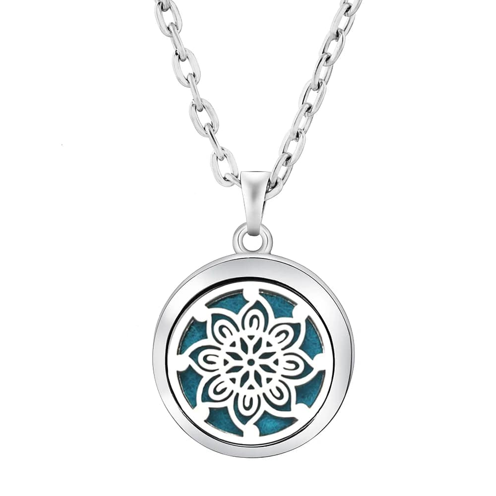 Collier en acier inoxydable avec pendentif - Skanessence