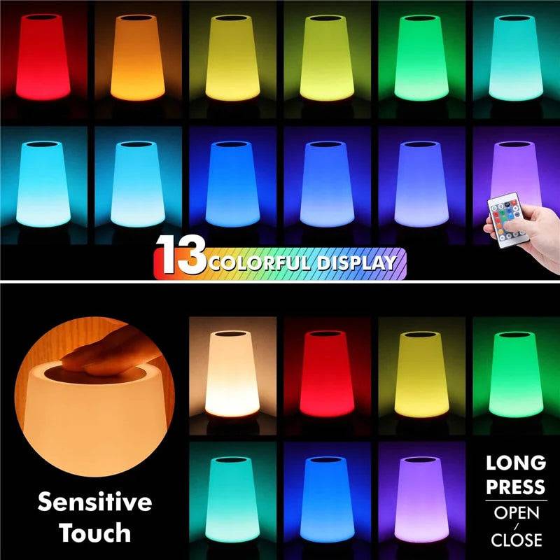 Lampe de nuit 13 couleurs - Skanessence