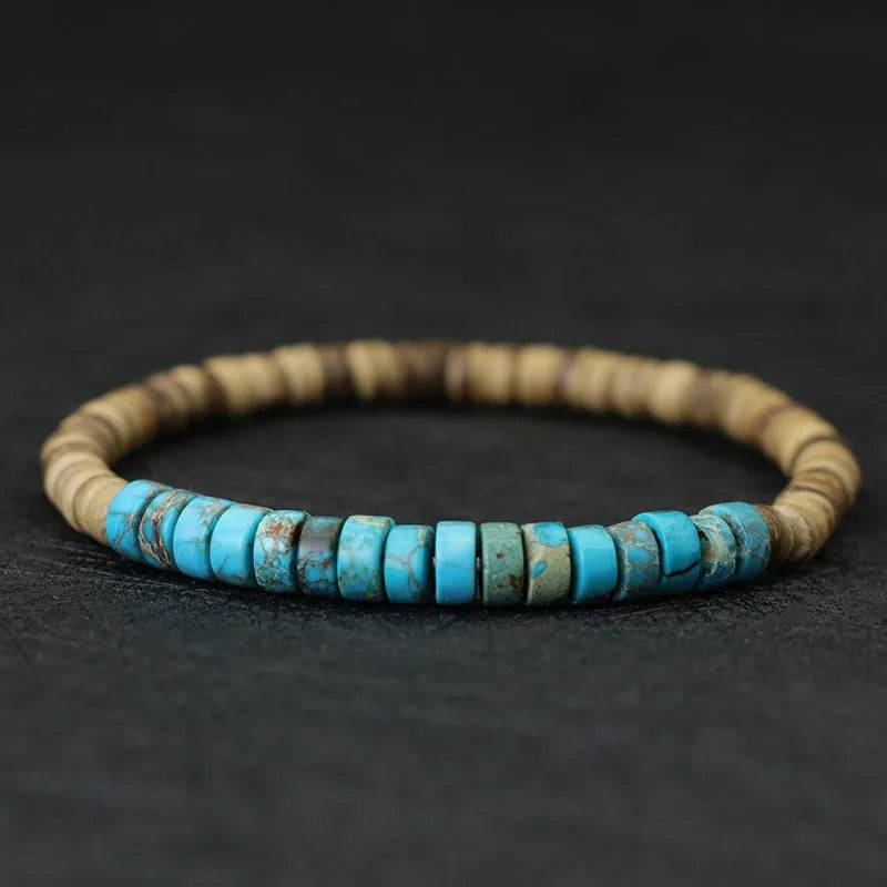 Bracelet en bois naturel - Skanessence