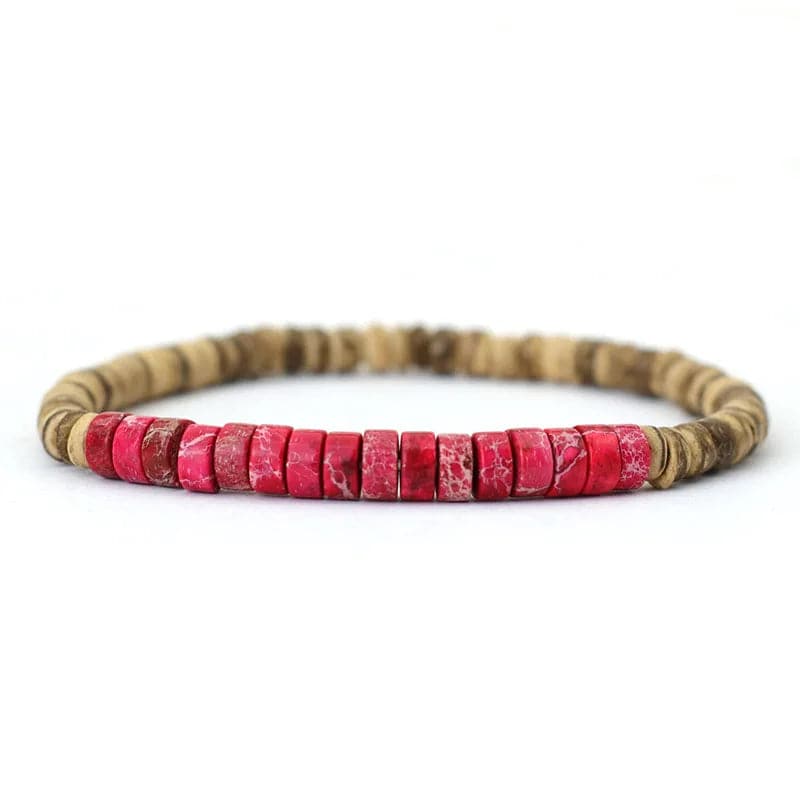 Bracelet en bois naturel - Skanessence