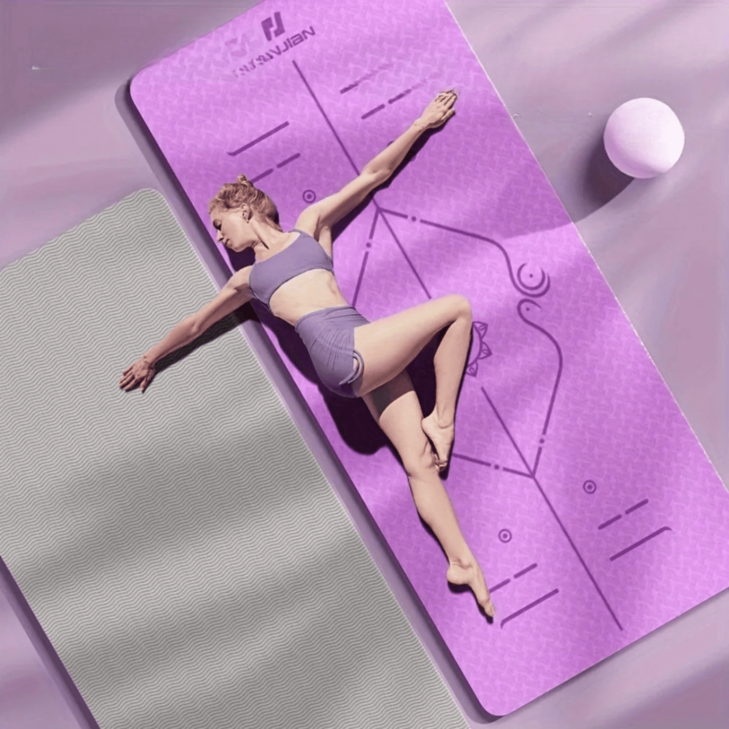 Tapis de yoga TPE - Skanessence