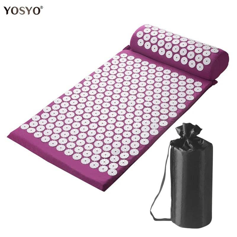 Tapis de massage yoga avec grands points de contact - Skanessence