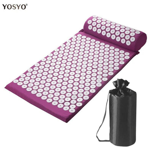 Tapis de massage yoga avec grands points de contact - Skanessence